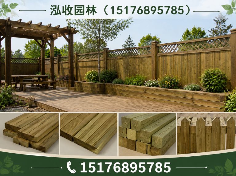 中山防腐木凉亭展示图